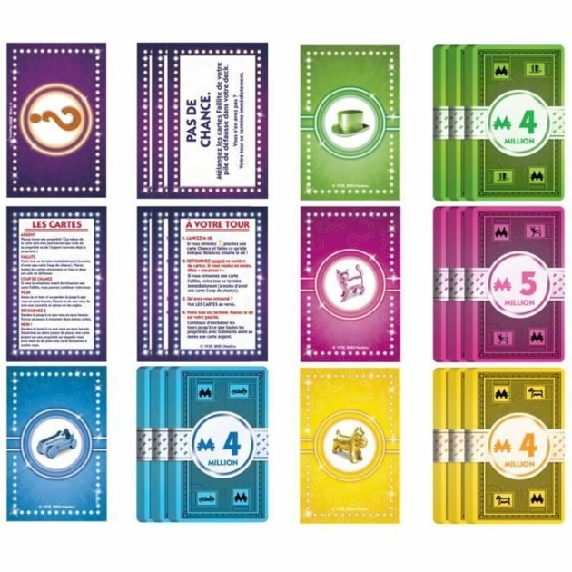 Stalo žaidimas Monopoly Chance (FR)
