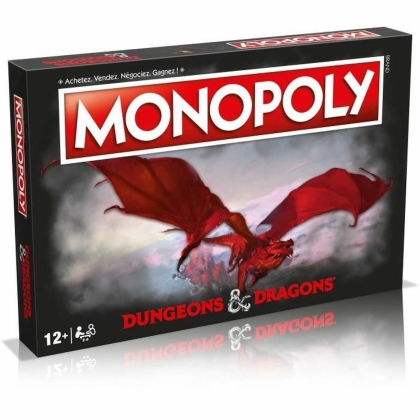 Stalo žaidimas Monopoly Dungeons  Dragons (FR)