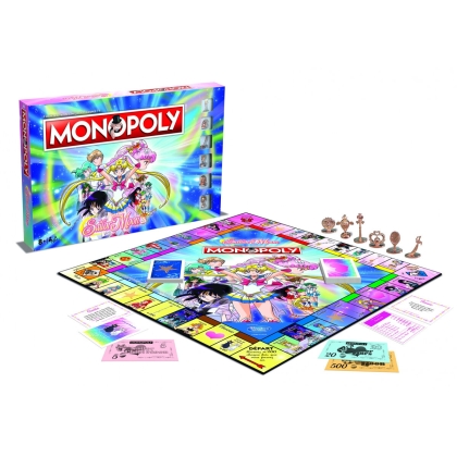Stalo žaidimas Monopoly Sailor Moon (Prancūzų)