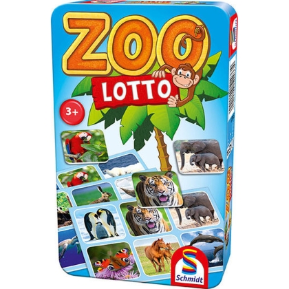 Stalo žaidimas Schmidt Spiele Zoo Lotto gyvūnai
