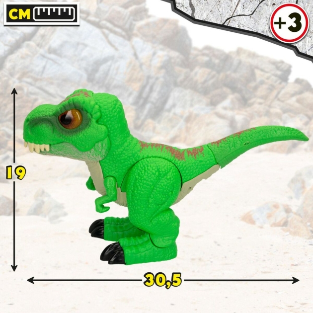 Dinozauras Funville T Rex 4 vnt. 30,5 x 19 x 8 cm