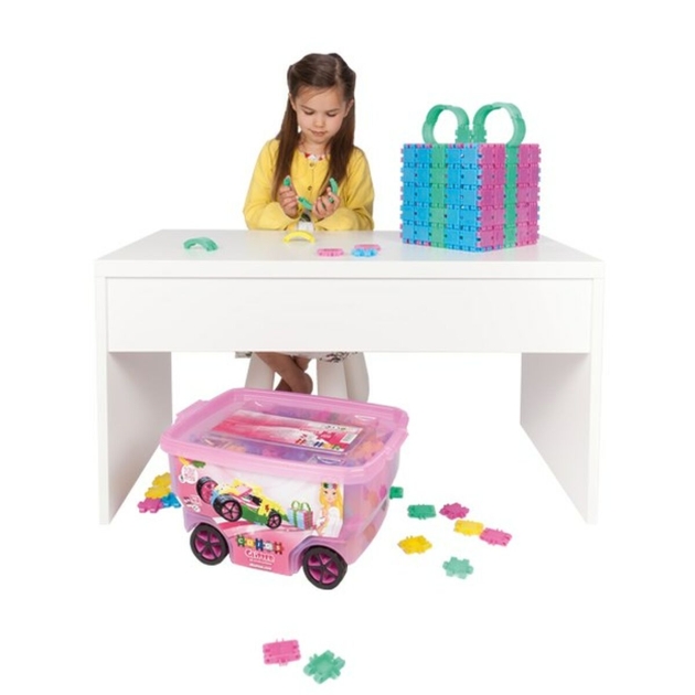 Statybos rinkinys Clics ROLLERBOX GLITTER Spalvotas 400 Dalys