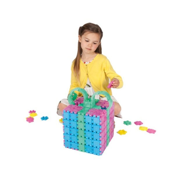 Statybos rinkinys Clics ROLLERBOX GLITTER Spalvotas 400 Dalys