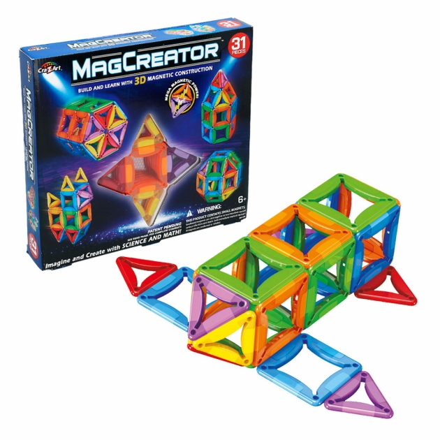 Statybos rinkinys Cra Z Art Magcreator 31 Dalys (4 vnt.)