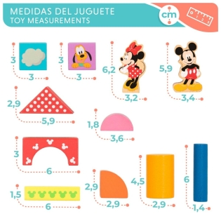 Statybos rinkinys Disney 40 Dalys (6 vnt.)