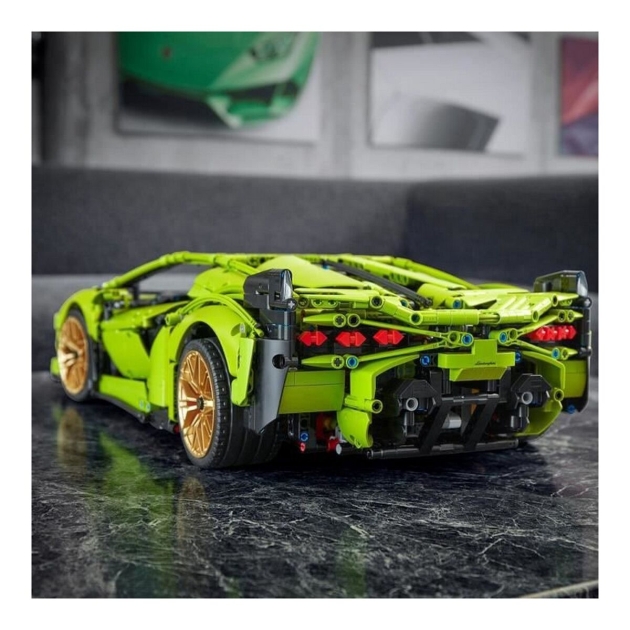 Statybos rinkinys Lego Lamborghini Sián FKP 37 Spalvotas