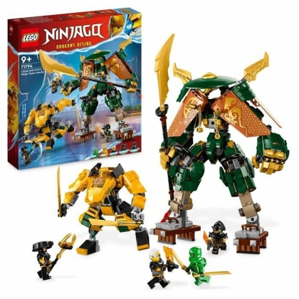 Statybos rinkinys Lego Ninjago 71794 The Ninjas Lloyd and Arin robot team