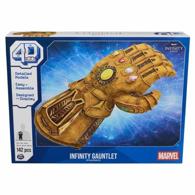 Statybos rinkinys Marvel Infinity Gauntlet 142 Dalys 23,8 x 25,4 x 49,2 cm Spalvotas