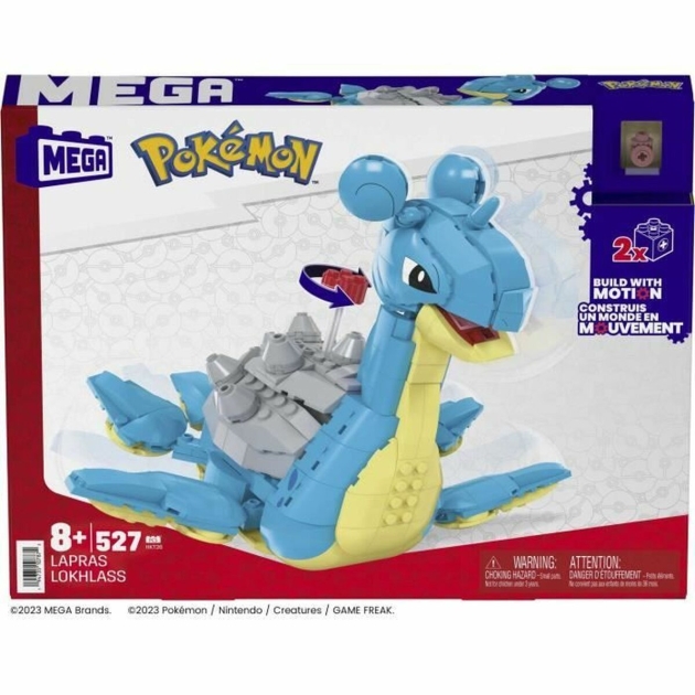 Statybos rinkinys Pokémon Mega Construx – Lapras 527 Dalys