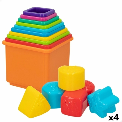 Statymo blokai PlayGo 16 Dalys 4 vnt. 10,5 x 9 x 10,5 cm