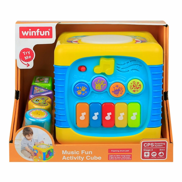 Statymo blokai Winfun 4 vnt. 20 x 20 x 20 cm