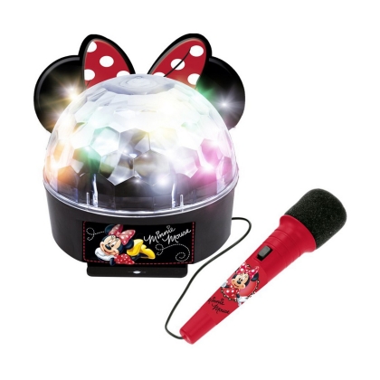 Stiprintuvas Minnie Mouse   Bluetooth su garsu Šviesa Mikrofonas 19,5 x 16 x 19 cm