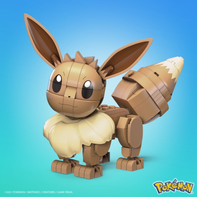 Sujungiama dalis Mega Construx Eevee Medium + 7 metų 215 Dalys