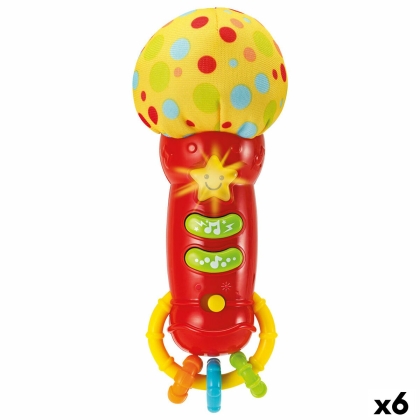 Toy microphone Winfun 6 x 16,5 x 6 cm (6 vnt.)