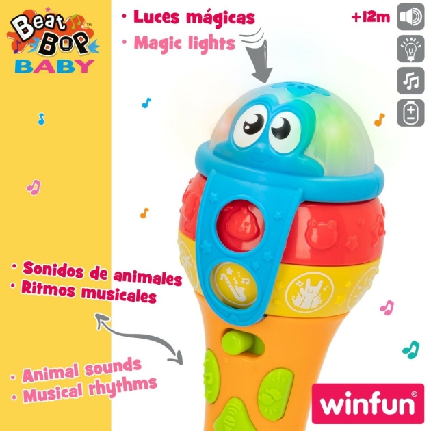 Toy microphone Winfun 7,5 x 19 x 7,8 cm (6 vnt.)