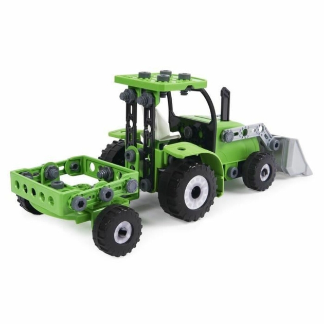 Traktorius su kastuvu Meccano STEM 110 Dalys Spalvotas