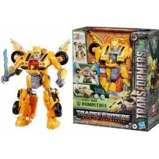 Transformuojamas super robotas Transformers Beast Mode Bumblebee 28 cm Šviesa Garsas Priedai