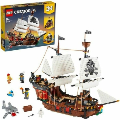Transporto priemonių žaidimo rinkinys   Lego Creator 31109 Pirate Ship         3 viename 1260 Dalys