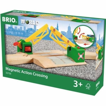 Traukinys Brio Magnetic Action Crossing