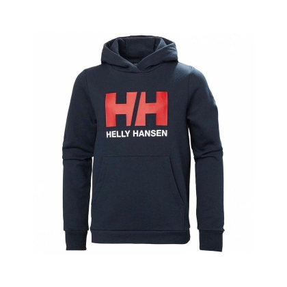 Uniseksinis džemperis su gobtuvu HH LOGO HOODIE 2.0 Helly Hansen 41677 597 Tamsiai mėlyna