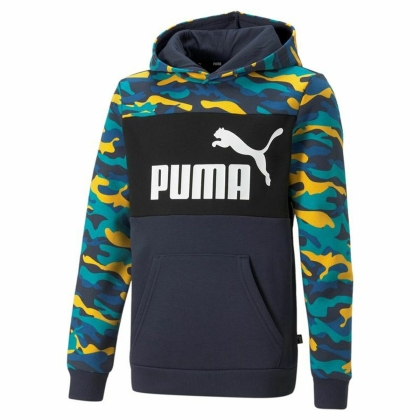 Uniseksinis džemperis su gobtuvu Puma Essentials Spalvotas Kamufliažinis