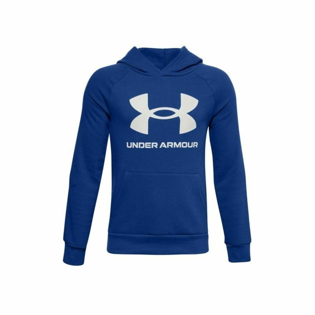 Uniseksinis džemperis su gobtuvu Under Armour Rival Fleece Mėlyna
