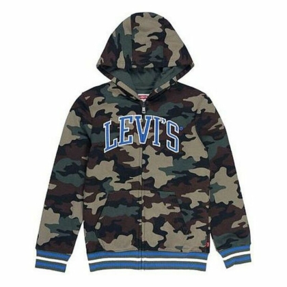 Uniseksinisdžemperis su gobtuvu Levi's ULL ZIP HOODY 9EB909 Žalia