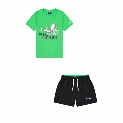 Vaikiška sportinė apranga Champion Žalia 2 Dalys