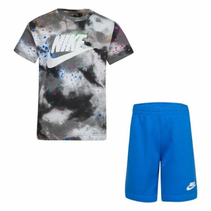 Vaikiška sportinė apranga Nike Tie Dye Tamsiai pilka