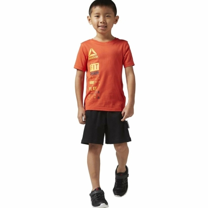 Vaikiška sportinė apranga Reebok BK4380 Oranžinė