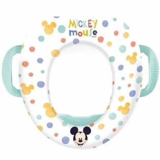 Vaikiška tualeto sėdynė su rankenomis ThermoBaby Mickey