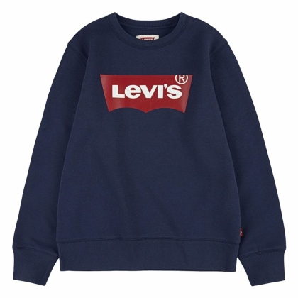 Vaikiškas džemperis be gobtuvo Levi's 9E9079-C8D Tamsiai mėlyna