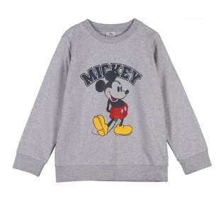 Vaikiškas džemperis be gobtuvo Mickey Mouse Pilka