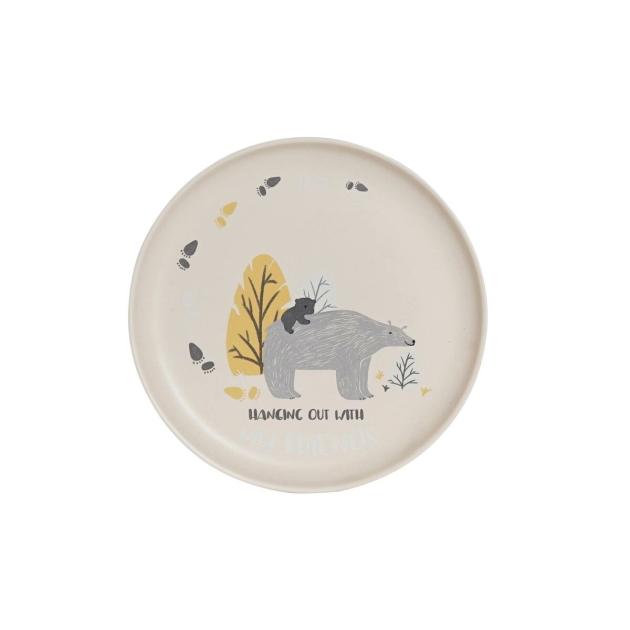 Vaikiškas indų rinkinys DKD Home Decor Lokys