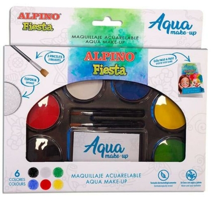Vaikiškas makiažas Alpino Fiesta Aqua Akvarelė