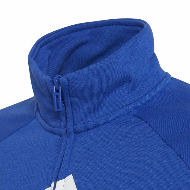 Vaikiškas sportinis kostiumas Adidas Colourblock Mėlyna Juoda