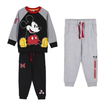 Vaikiškas sportinis kostiumas Mickey Mouse Juoda