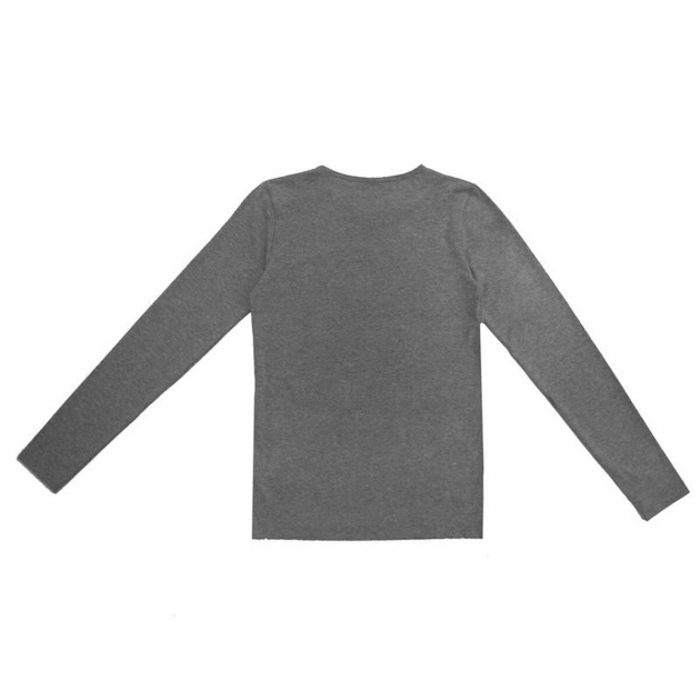 Vaikiški marškinėliai ilgomis rankovėmis Levi’s Fille Tamsiai pilka