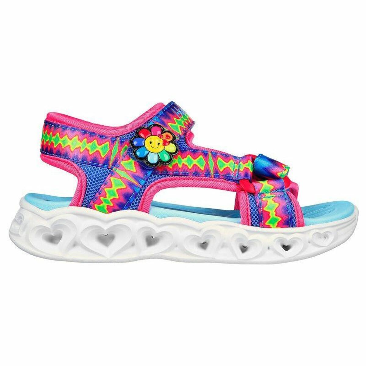 Vaikiškos sandalai Skechers Heart Lights Rožinė Vaikiškos sandalai Skechers Heart Lights Rožinė