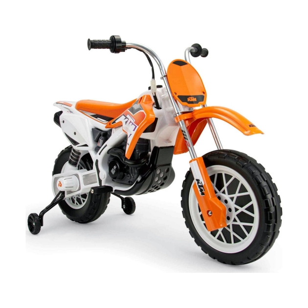 Vaikų elektrinis motoroleris Injusa Cross KTM SX Oranžinė 12 V