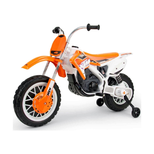 Vaikų elektrinis motoroleris Injusa Cross KTM SX Oranžinė 12 V