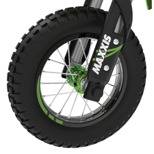 Vaikų elektrinis motoroleris Razor Dirt Rocket SX350 McGrath Balta Juoda Žalia Pilka