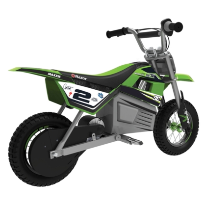 Vaikų elektrinis motoroleris Razor Dirt Rocket SX350 McGrath Balta Juoda Žalia Pilka