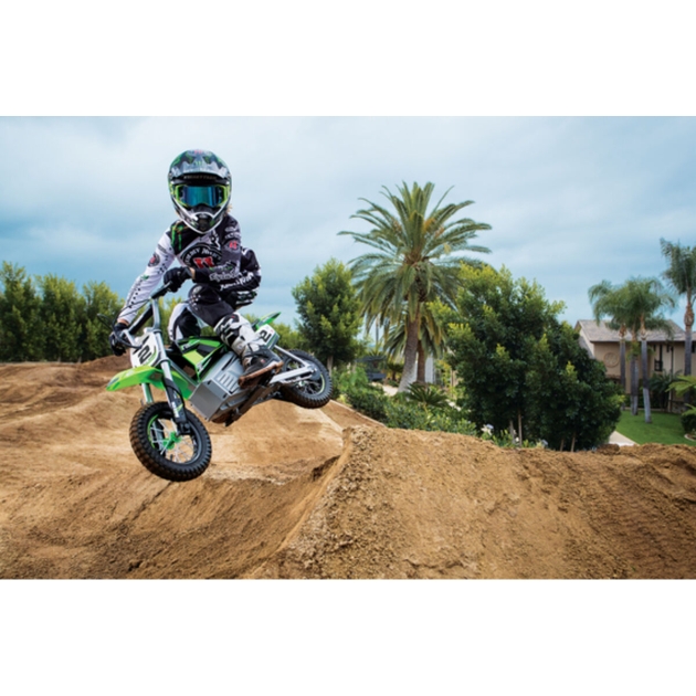 Vaikų elektrinis motoroleris Razor Dirt Rocket SX350 McGrath Balta Juoda Žalia Pilka