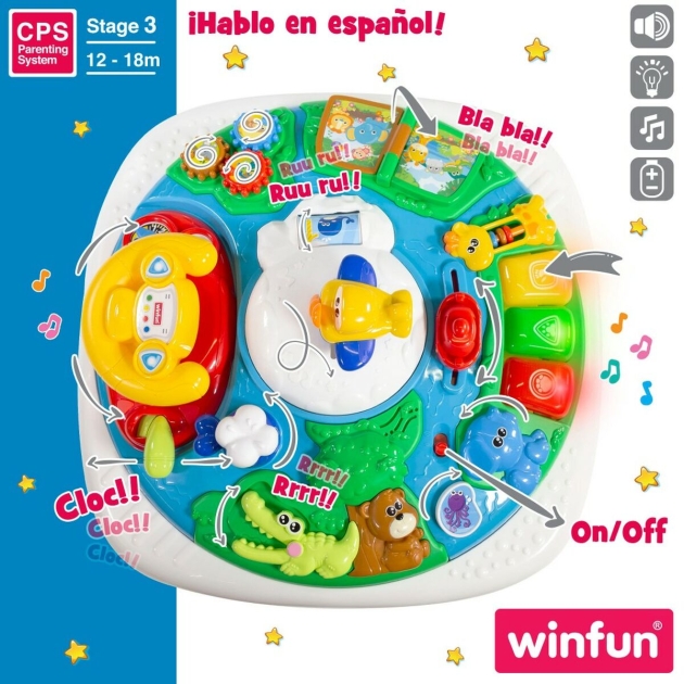 Veiklos centras Winfun 2 vnt. 47 x 41 x 47 cm