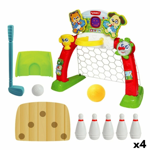 Veiklos centras Winfun Daugelis sporto rūšių “Keturi viename” 4 vnt. 59 x 52,5 x 28 cm