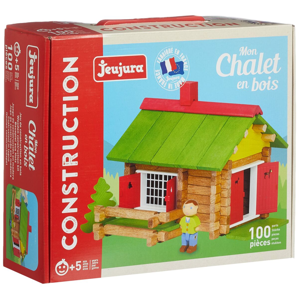 Veiklos rodikliai Jeujura My Wooden Chalet 100 Dalys Playset Veiklos rodikliai Jeujura My Wooden Chalet 100 Dalys Playset