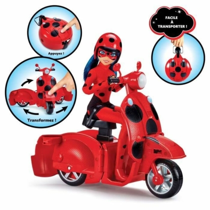 Veiklos rodikliai Miraculous: Tales of Ladybug  Cat Noir Motociklas