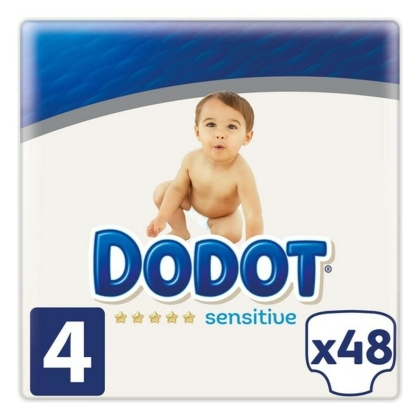 Vienkartinės sauskelnės Sensitive Dodot Dodot Sensitive (48 uds)