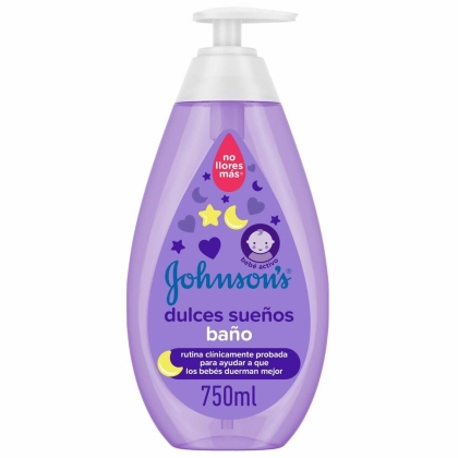 Vonios gelis Johnson's Dulces sueños Kūdikis Raminantis (750 ml)